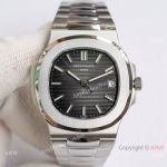 PPF Factory V5 Patek Philippe Nautilus 26-330 Ombre Gray-Full Steel Watch